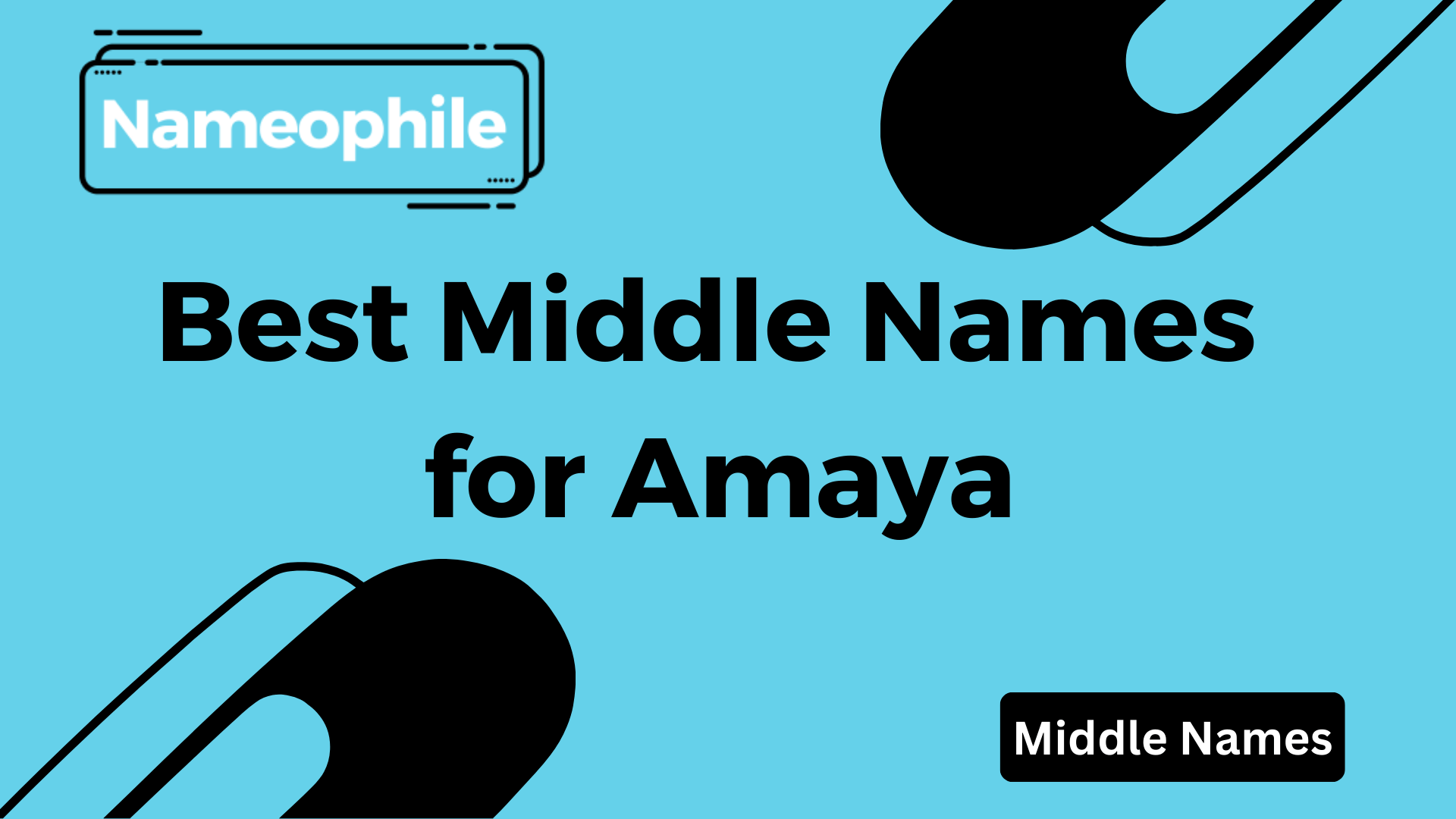Best Middle Names for Amaya